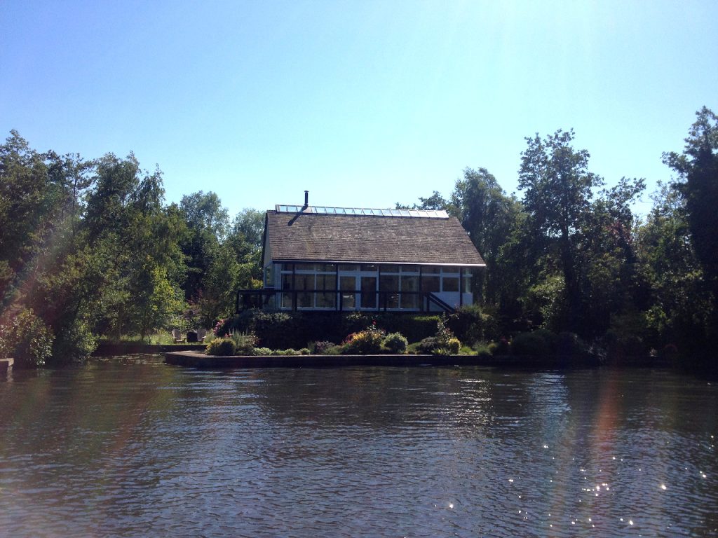 Riverside Lodge outside Wroxham on the Bure