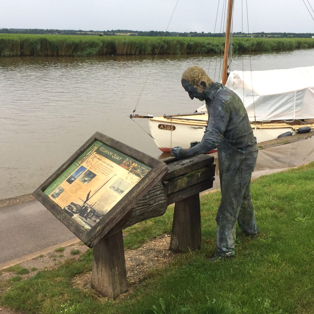 Reedham Boatwright Statue